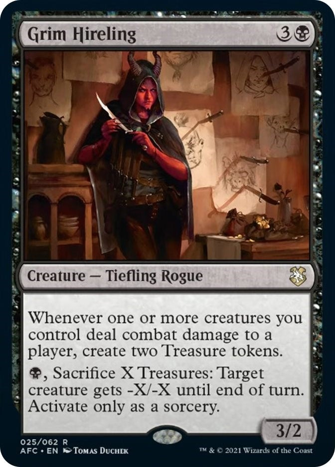 Image for Grim Hireling (25) - Magic: The Gathering