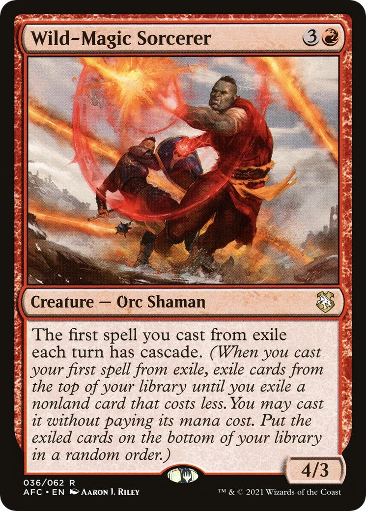 Image for Wild-Magic Sorcerer (36) - Magic: The Gathering