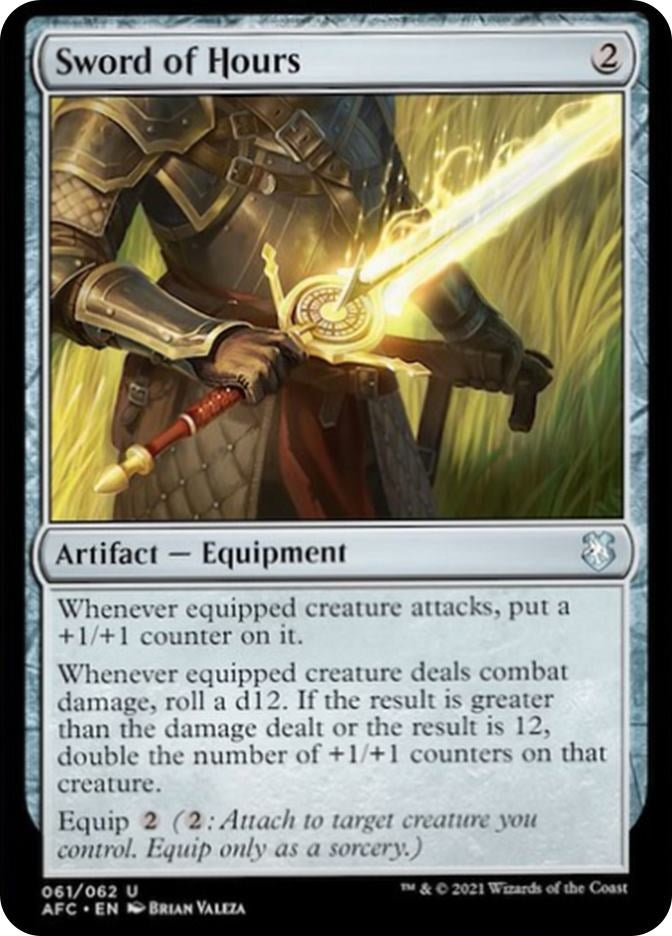 Image for Sword of Hours (61) - Magic: The Gathering