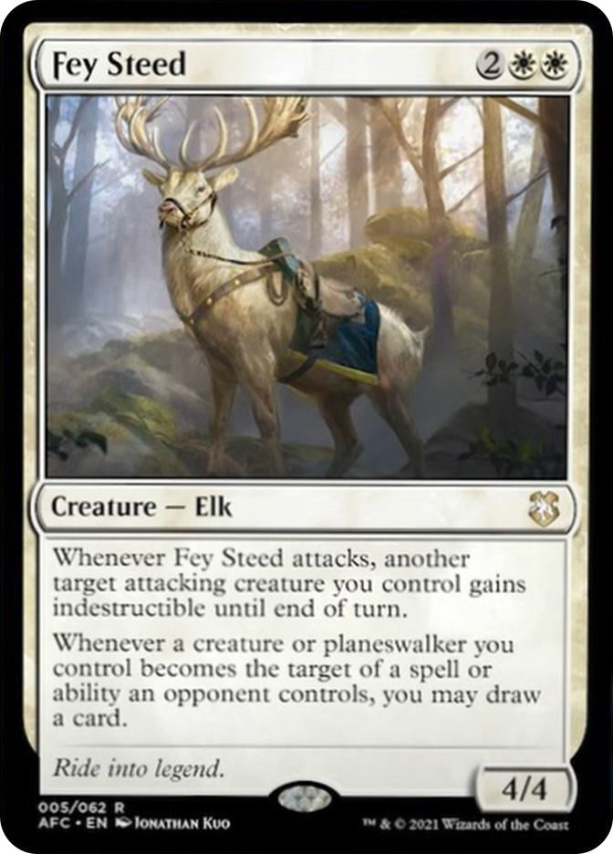 Image for Fey Steed (5) - Magic: The Gathering
