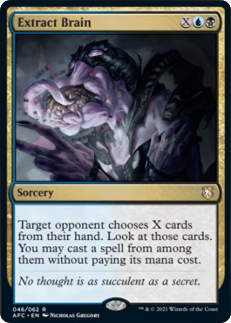 Image for Extract Brain (46) - Magic: The Gathering