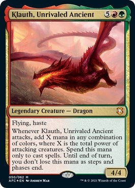 Image for Klauth, Unrivaled Ancient (50) - Magic: The Gathering