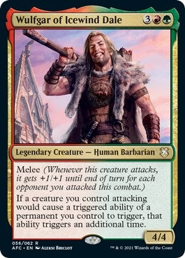 Image for Wulfgar of Icewind Dale (56) - Magic: The Gathering