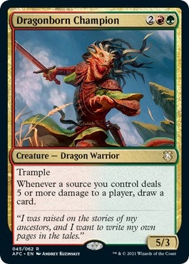 Image for Dragonborn Champion (45) - Magic: The Gathering