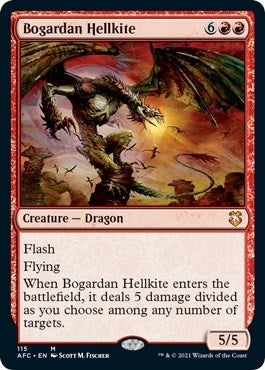 Image for Bogardan Hellkite (115) - Magic: The Gathering
