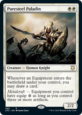 Image for Puresteel Paladin (69) - Magic: The Gathering