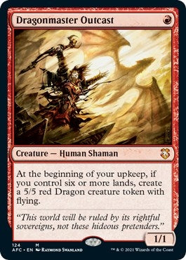 Image for Dragonmaster Outcast (124) - Magic: The Gathering