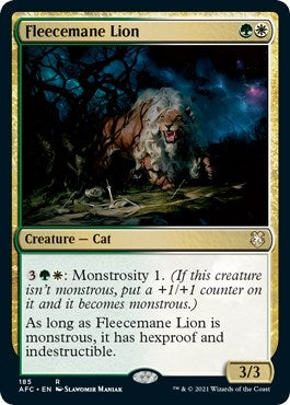 Image for Fleecemane Lion (185) - Magic: The Gathering