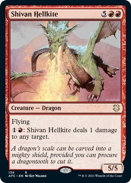 Image for Shivan Hellkite (139) - Magic: The Gathering