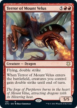Image for Terror of Mount Velus (145) - Magic: The Gathering