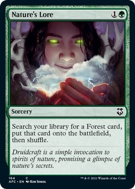 Image for Nature's Lore (164) - Magic: The Gathering