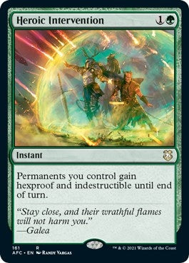 Image for Heroic Intervention (161) - Magic: The Gathering