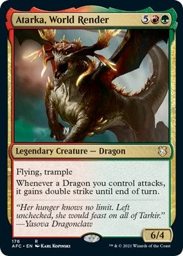 Image for Atarka, World Render (176) - Magic: The Gathering