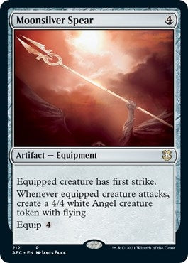 Image for Moonsilver Spear (212) - Magic: The Gathering