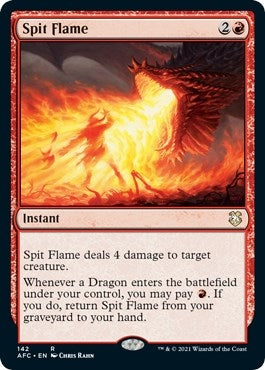 Image for Spit Flame (142) - Magic: The Gathering