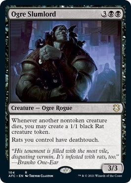 Image for Ogre Slumlord (104) - Magic: The Gathering