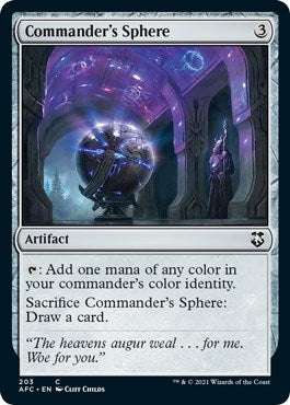 Image for Commander's Sphere (203) - Magic: The Gathering