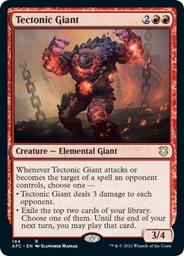 Image for Tectonic Giant (144) - Magic: The Gathering