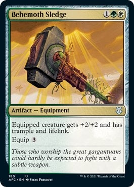 Image for Behemoth Sledge (180) - Magic: The Gathering