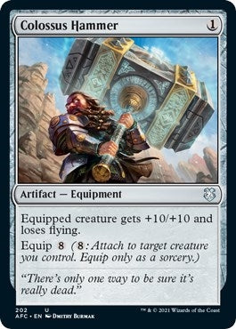 Image for Colossus Hammer (202) - Magic: The Gathering