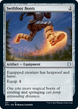 Image for Swiftfoot Boots (217) - Magic: The Gathering