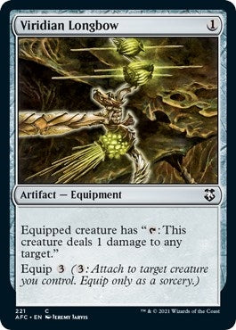 Image for Viridian Longbow (221) - Magic: The Gathering