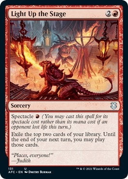 Image for Light Up the Stage (131) - Magic: The Gathering