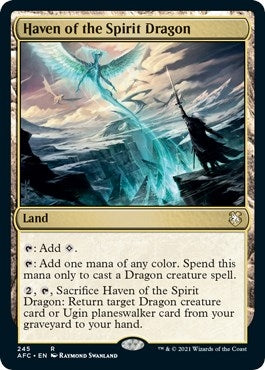 Image for Haven of the Spirit Dragon (245) - Magic: The Gathering