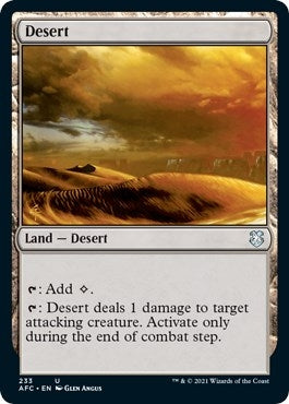 Image for Desert (233) - Magic: The Gathering