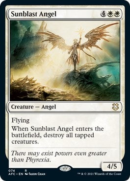 Image for Sunblast Angel (74) - Magic: The Gathering