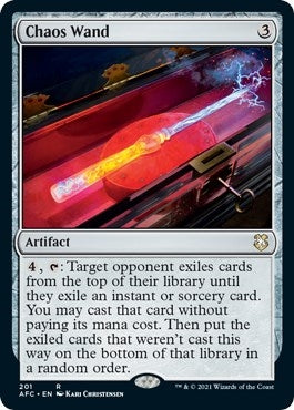 Image for Chaos Wand (201) - Magic: The Gathering
