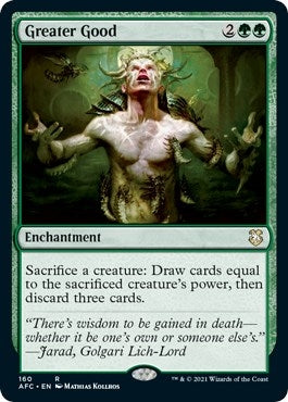 Image for Greater Good (160) - Magic: The Gathering