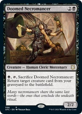 Image for Doomed Necromancer (98) - Magic: The Gathering