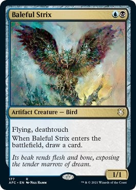 Image for Baleful Strix (177) - Magic: The Gathering