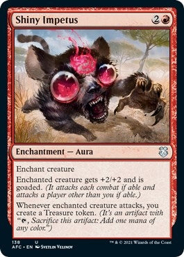 Image for Shiny Impetus (138) - Magic: The Gathering