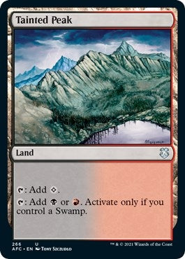 Image for Tainted Peak (266) - Magic: The Gathering