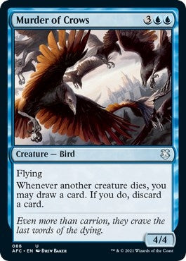Image for Murder of Crows (88) - Magic: The Gathering