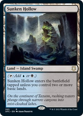 Image for Sunken Hollow (265) - Magic: The Gathering