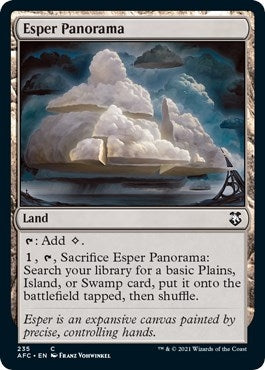 Image for Esper Panorama (235) - Magic: The Gathering