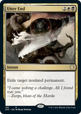 Image for Utter End (195) - Magic: The Gathering