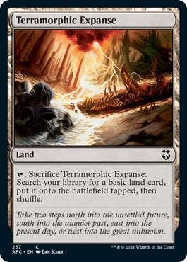 Image for Terramorphic Expanse (267) - Magic: The Gathering