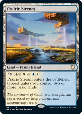 Image for Prairie Stream (256) - Magic: The Gathering
