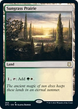 Image for Sungrass Prairie (264) - Magic: The Gathering