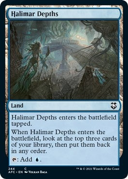Image for Halimar Depths (244) - Magic: The Gathering
