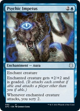 Image for Psychic Impetus (92) - Magic: The Gathering