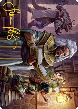 Image for You Find the Villains' Lair Art Card (Gold-Stamped Signature) (40) - Magic: The Gathering