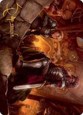 Image for Veteran Dungeoneer Art Card (Gold-Stamped Signature) (36) - Magic: The Gathering