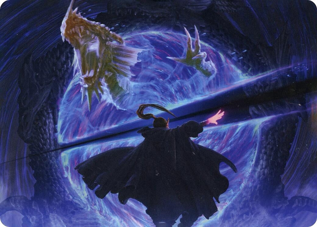 Image for Bar the Gate Art Card (45) (ASAFR) - Magic: The Gathering