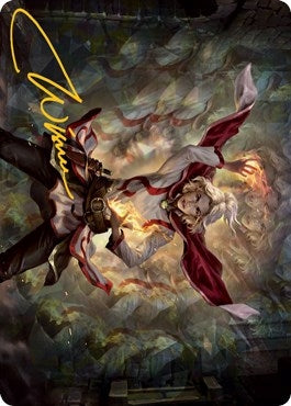 Image for Delina, Wild Mage Art Card (Gold-Stamped Signature) (31) - Magic: The Gathering