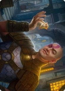 Image for Minsc, Beloved Ranger Art Card (33) (ASAFR) - Magic: The Gathering